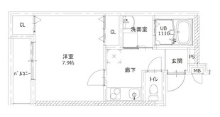 フジパレス尼崎出屋敷の物件間取画像